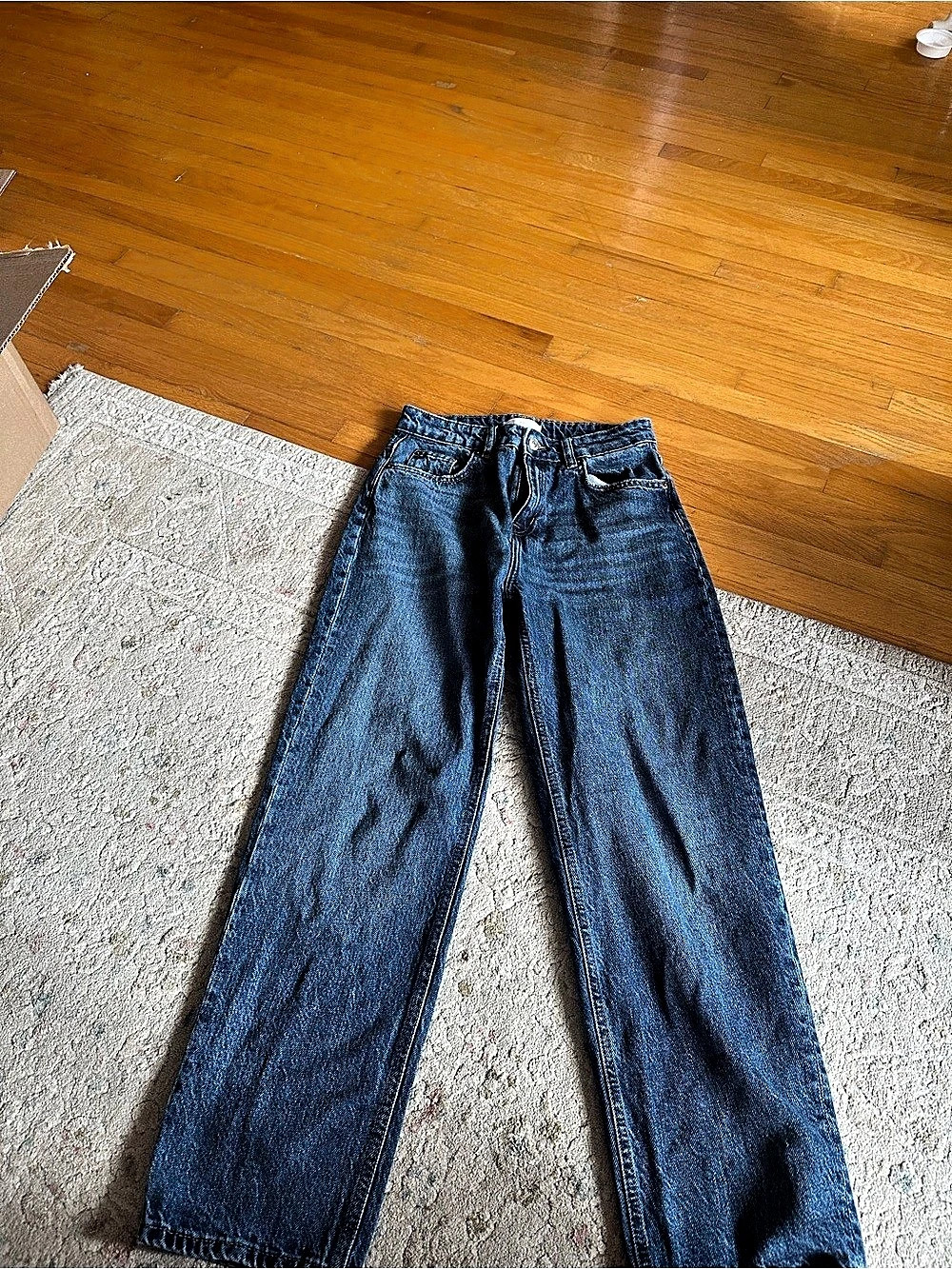 H&M Jeans Straight Leg in Blue